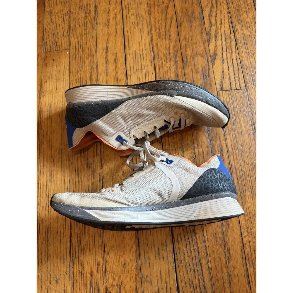 Jordan Zoom Tenacity 88 Shoes Mens 9.5 Beige Blue Orange Run